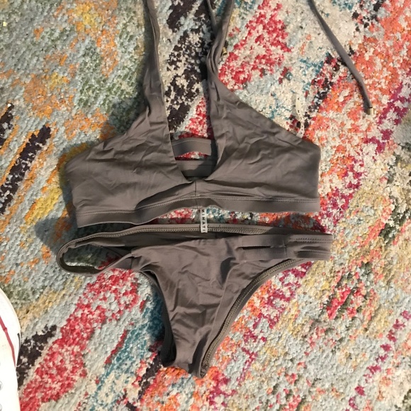 Vitamin A Camilla Cross Neck Bikini - Picture 3 of 4